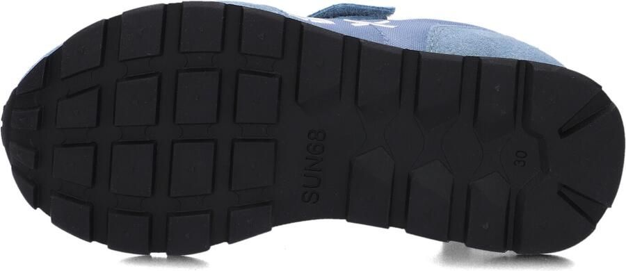 Sun68 Boys Tom Solid Sneakers Jongens Blauw - Foto 4