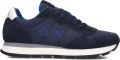 SUN68 Sneakers laag 'Men's Tom Sneakers in Nylon and Suede' navy - Blauw