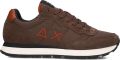 SUN68 Sneakers laag ' Tom Solid' bruin - Donkerbruin