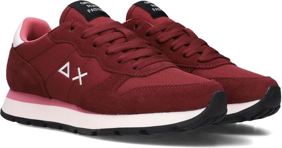 SUN68 Sneakers laag ' Ally Solid' donkerrood