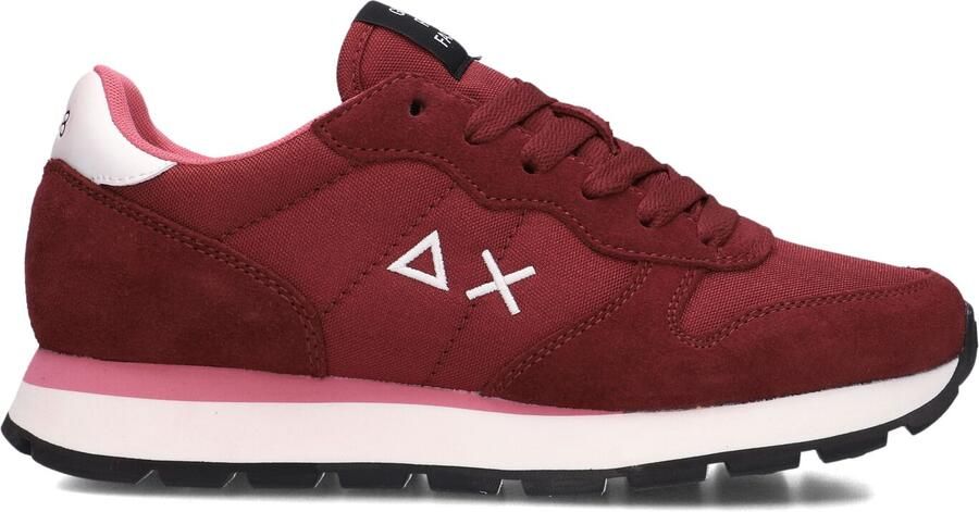 SUN68 Sneakers laag ' Ally Solid' donkerrood