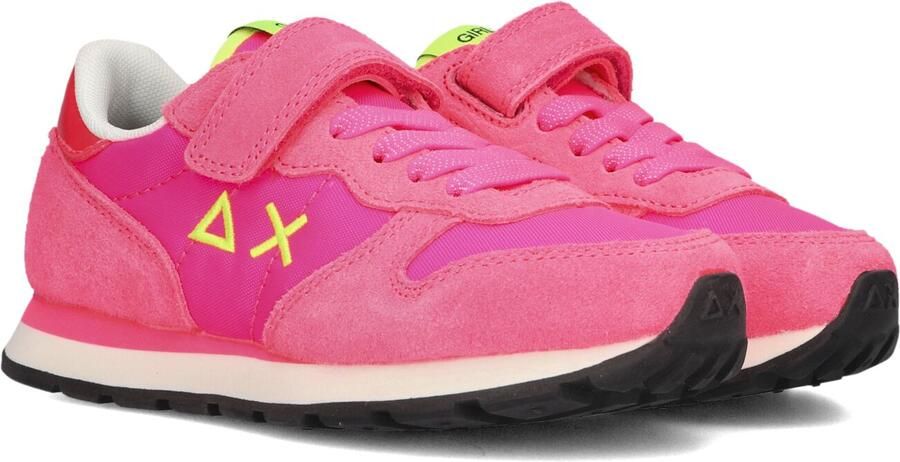 SUN68 Roze Sneakers Ally Solid