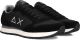SUN68 Sneakers laag 'Men's Tom Sneakers in Nylon and Suede' zwart - Zwart