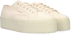 Superga 2790 Cotw Line Up And Down Lage sneakers Dames Beige
