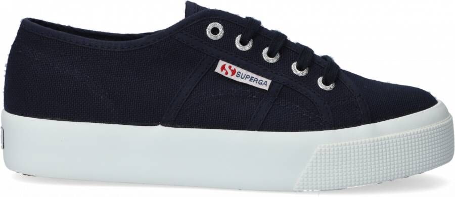 Superga Blauwe 2730 Cotu Lage Sneakers