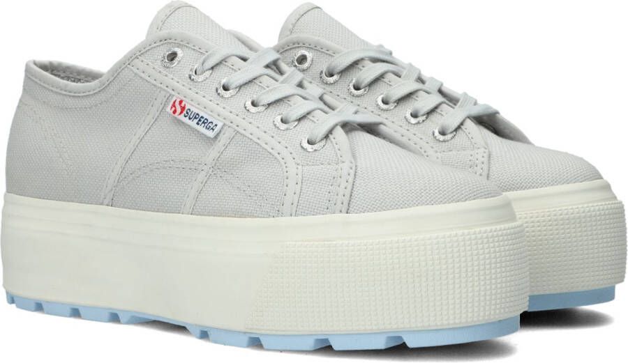 Superga Grijze Lage Sneakers 2790 Tank