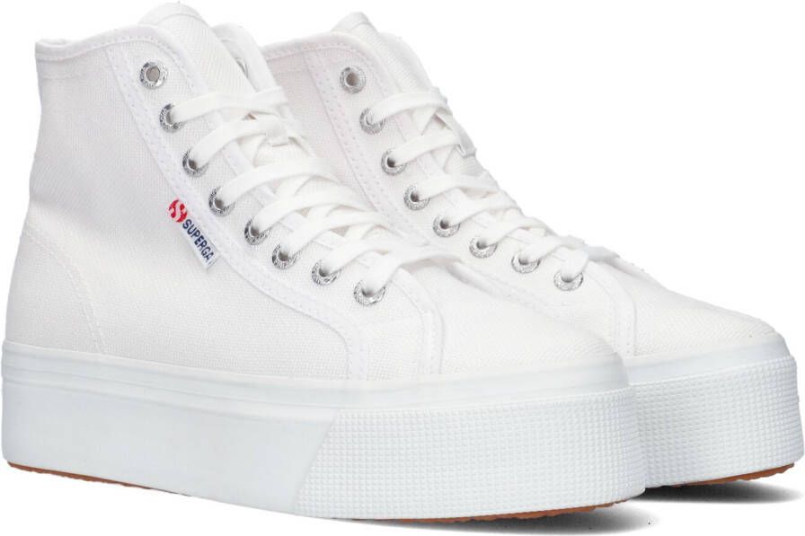 Superga 2708 HI TOP Volwassenen Half hoge schoenen Kleur Wit beige