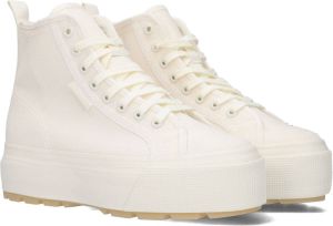 Superga 2708 High Top Tank Hoge sneakers Dames Wit