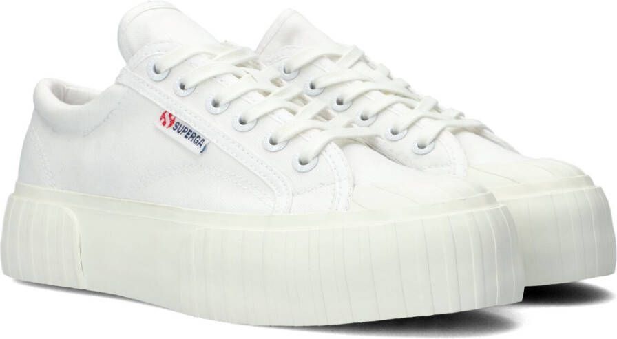 Superga 2631 Str. Platform W-w Lage sneakers Dames Wit