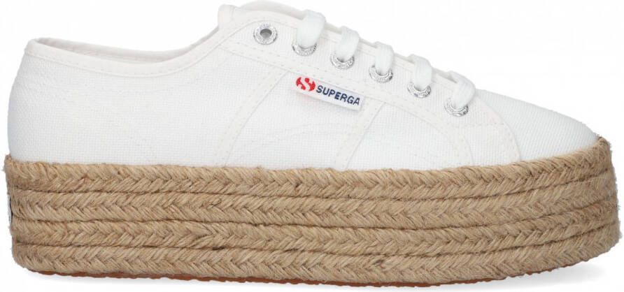 Superga Witte Lage Sneakers 2790 Rope