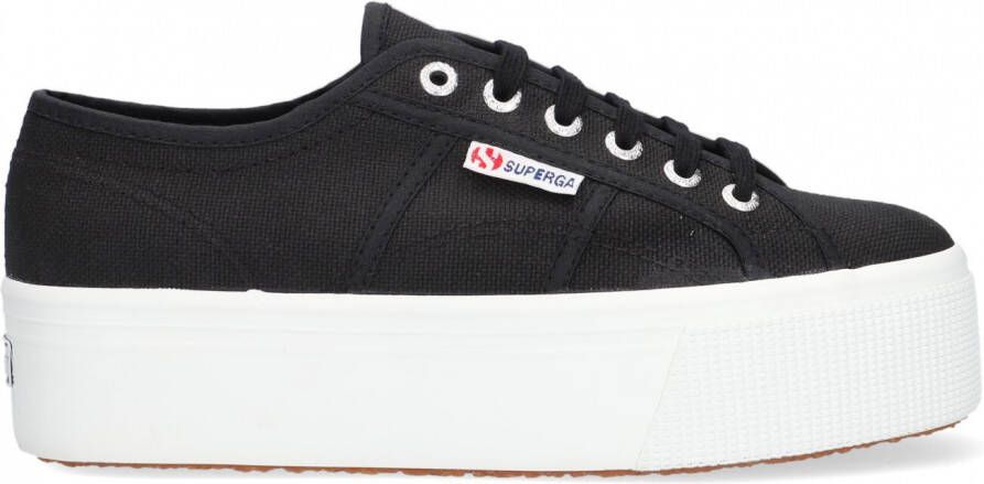 Superga 2790 Cotw Linea Up And Down Fashion sneakers Schoenen black white maat: 37 beschikbare maaten:37