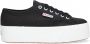 Superga 2790 Cotw Linea Up And Down Fashion sneakers Schoenen black white maat: 37 beschikbare maaten:37 - Thumbnail 1