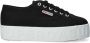 Superga Sneakers 2790 3D-Letters Zwart Streetwear Vrouwen - Thumbnail 1