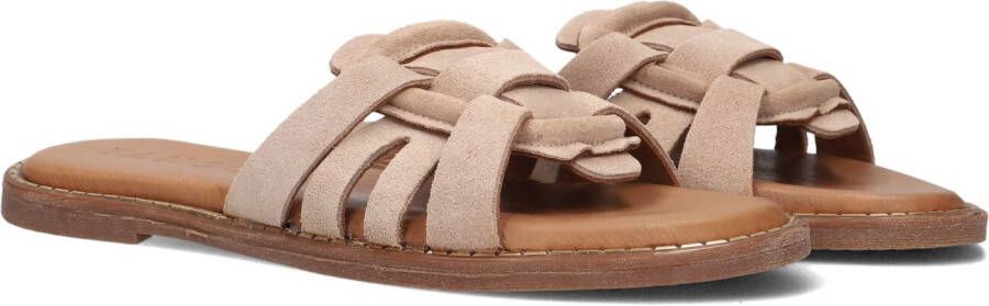 Tango Beige Suède Instapper Audrey Beige Dames