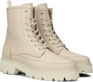 Bruin Tinten Bee Bold 520 Veterboots Laarzen Met Veters Dames Beige