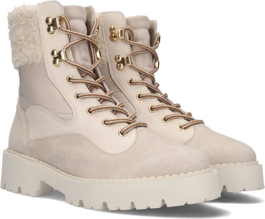 Tango Bee Bold 61 Veterboots Laarzen Met Veters Dames Beige