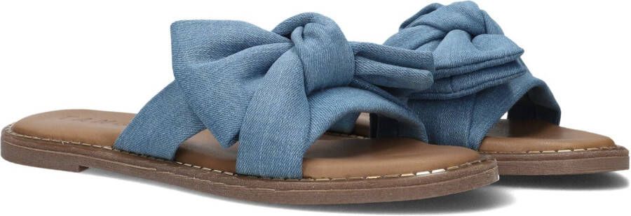 Tango Blauwe Denim Slipper Audrey 1 Blue Dames