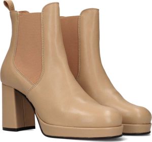 Tango | Nadine 4 b natural leather cheslea boot covered sole