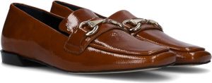Bruin Tinten Eloise 2 Loafers Instappers Dames Cognac