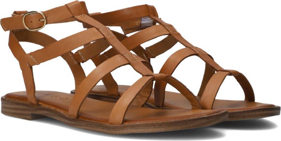 Bruin Tinten Mila 34 Sandalen Dames Cognac