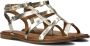 Tango Elegante Gouden Sandaal met Bolstuds Yellow Dames - Thumbnail 1