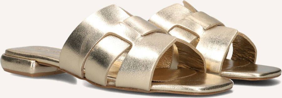 Tango Gouden stijlvolle slippers voor dames