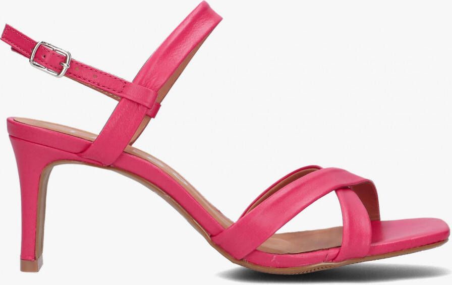 Tango | Ava 6 a bright pink cross sandal covered heel sole