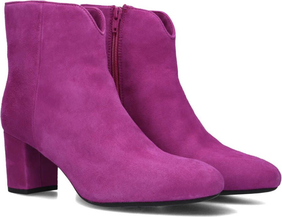 Tango Cila 502 Enkellaarsjes Enkelboots met rits Dames Roze