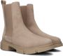 Tango Dames Romy 9 T Taupe Nubuck Chelsea Boot TAUPE - Thumbnail 1