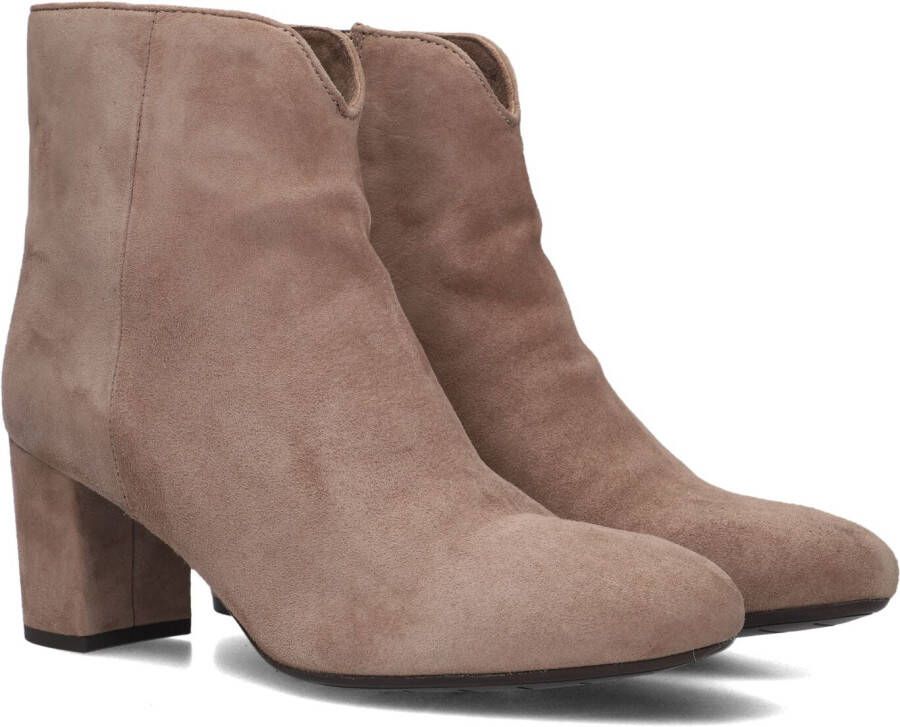 Tango Cila 502 Enkellaarsjes Enkelboots met rits Dames Taupe