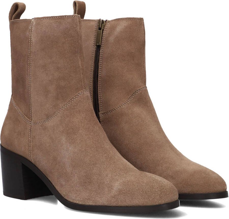 Tango Janet 502 Enkellaarsjes Enkelboots met rits Dames Taupe