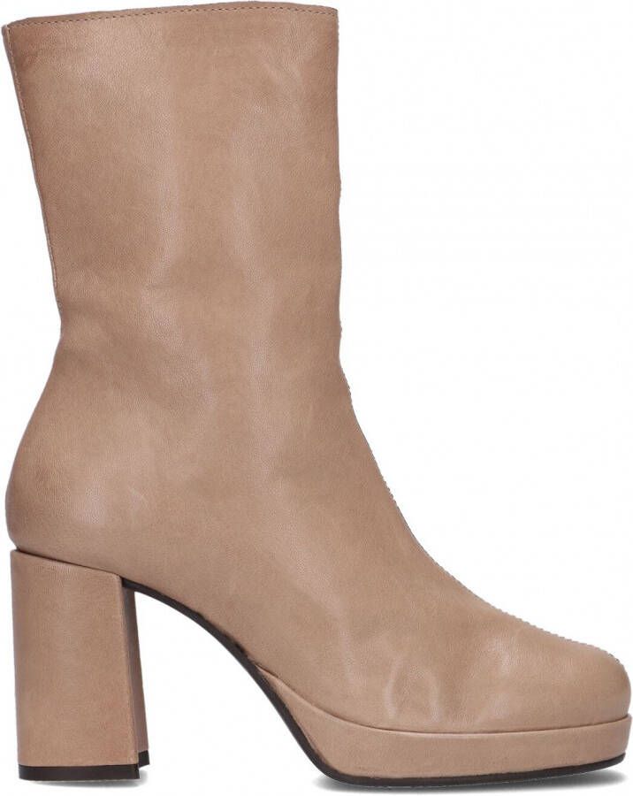Tango Nadine 5 Enkellaarsjes Enkelboots met rits Dames Taupe - Foto 2