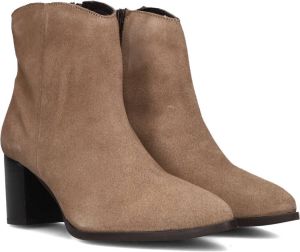 Tango Tania 502 Enkellaarsjes Enkelboots met rits Dames Taupe