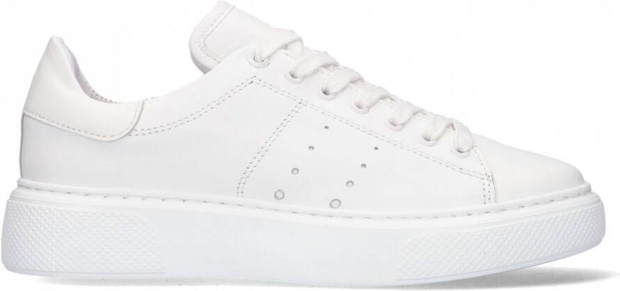 Tango | Alex 2-h white leather sneaker white sole