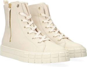 Tango | Tessa 2-a bone white leather sneaker bone white sole | Maat: 41