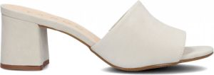 Tango | Brooklynn 1 g bone white nubuck mule covered heel sole