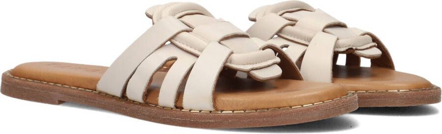 Tango Stijlvolle Leren Slippers White Dames