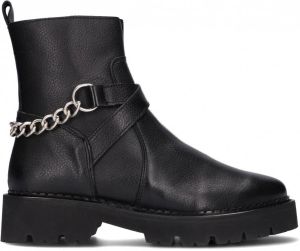Tango | Bee bold 7 b black leather chain boot black sole