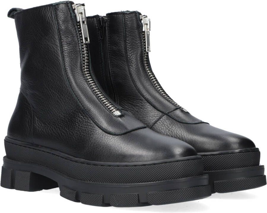 Tango Romy Welt 3 Enkelboots Enkellaarsjes Dames Zwart