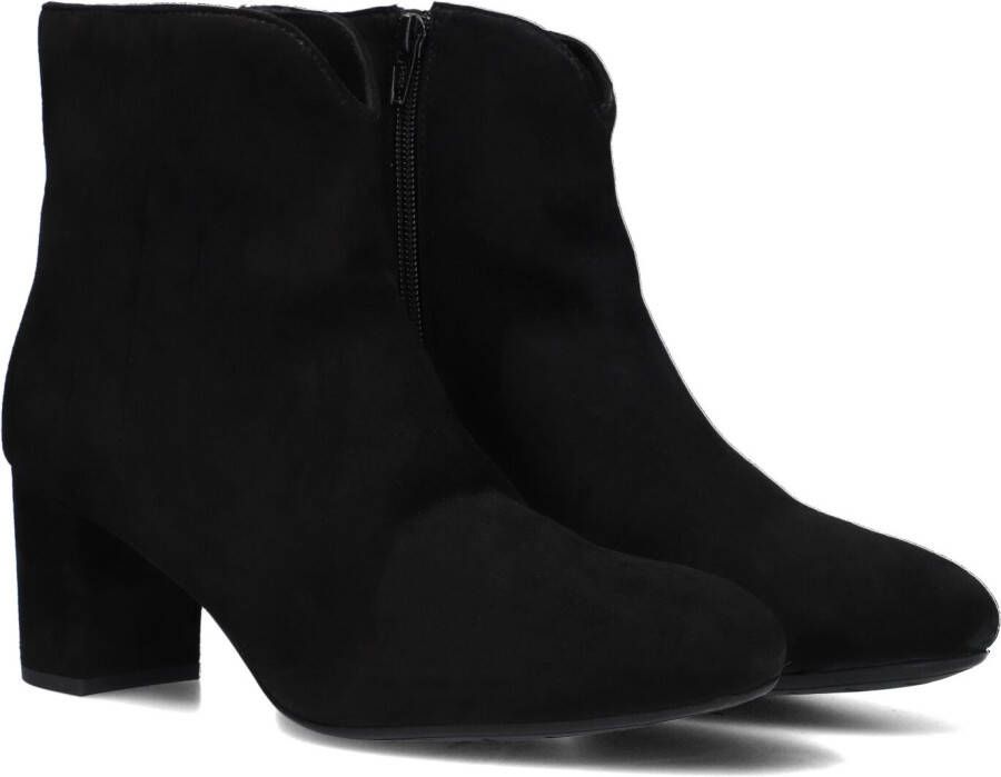 Tango Cila 502 Enkellaarsjes Enkelboots met rits Dames Zwart