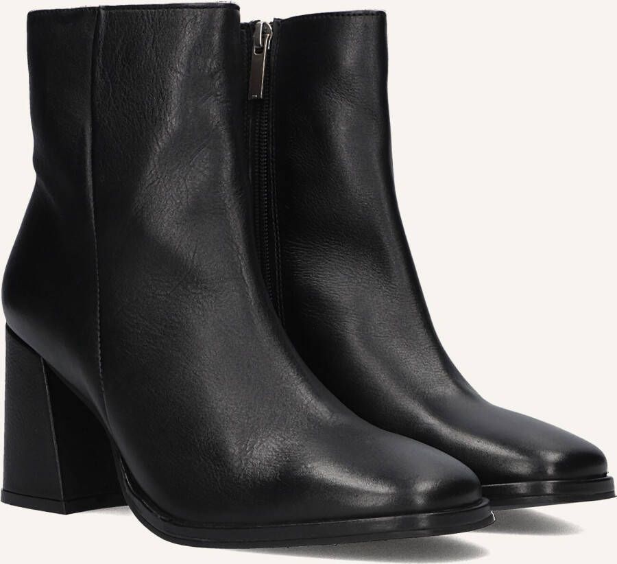 Tango Lori 501 Enkellaarsjes Enkelboots met rits Dames Zwart