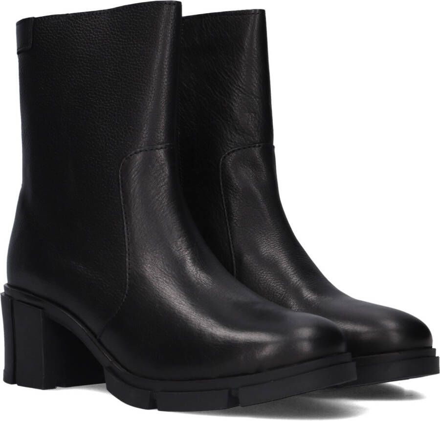 Tango Shoes Tango Romy Heel 501-h Leather Black Boot-korte laars-enkellaars hak
