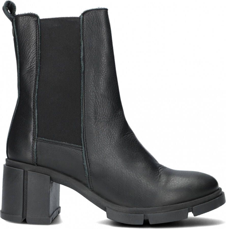 Tango | Romy heel 9 e black leather chelsea boot black sole