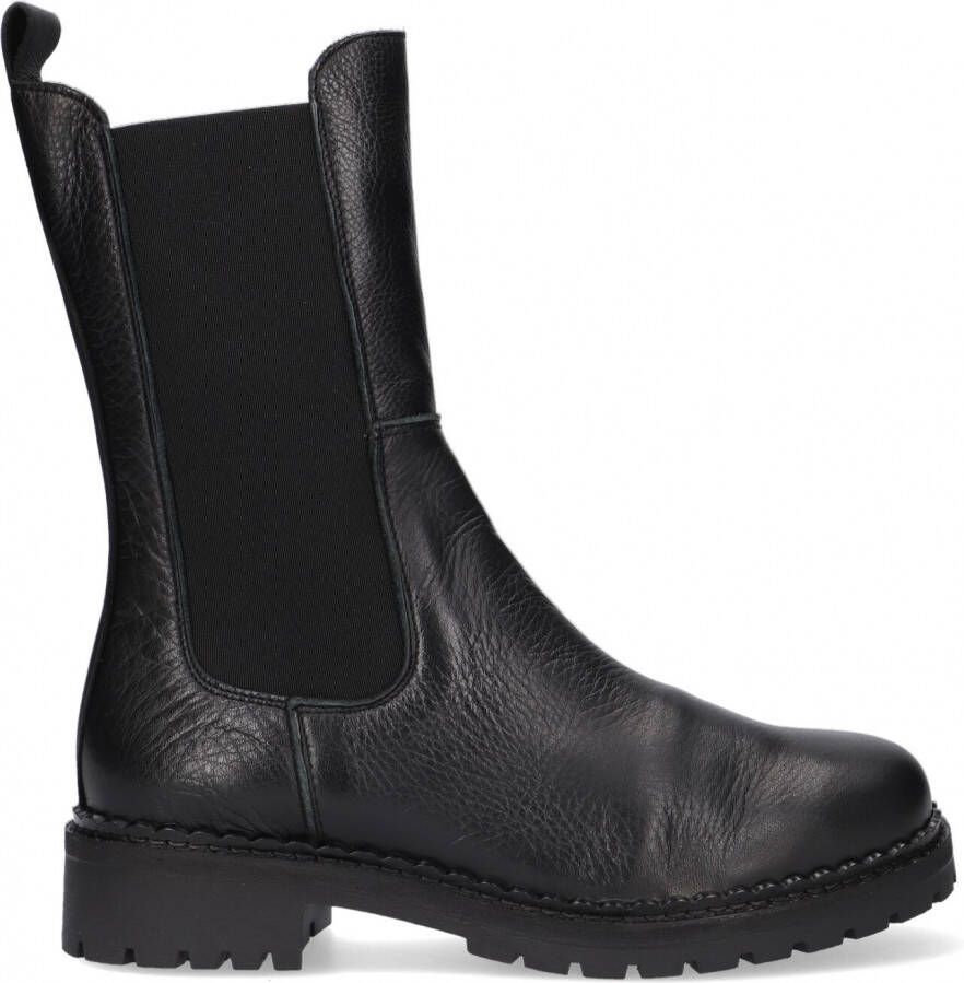 Bruin Tinten Combat Boots Julie 8 Chelsea boots Enkellaarsjes Dames Zwart