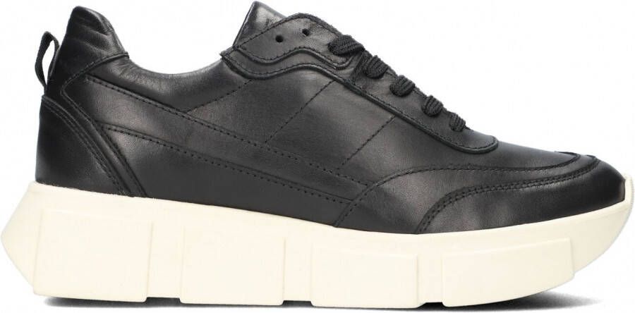 Tango Norah 1 Lage sneakers Leren Sneaker Dames Zwart