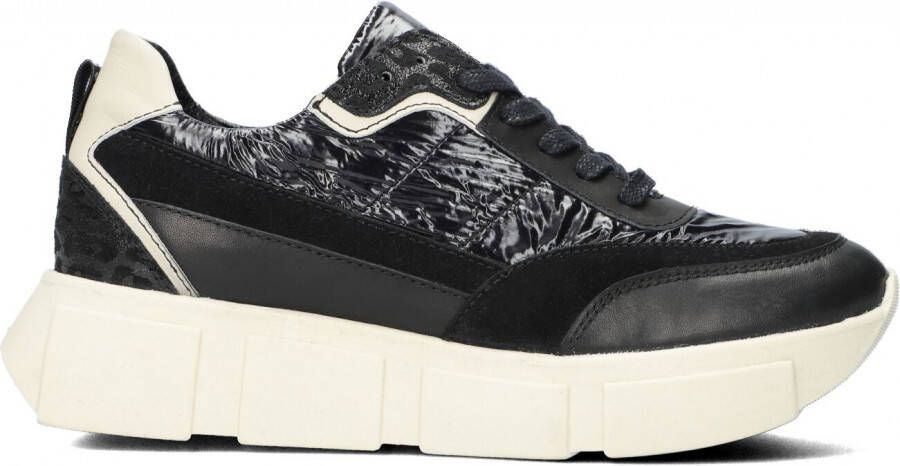 Tango Norah 1 Lage sneakers Leren Sneaker Dames Zwart