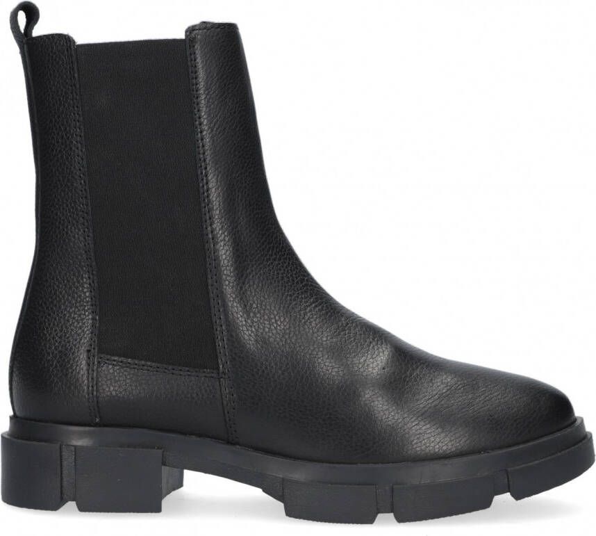 Tango | Romy 509 e black leather chelsea boot detail black sole