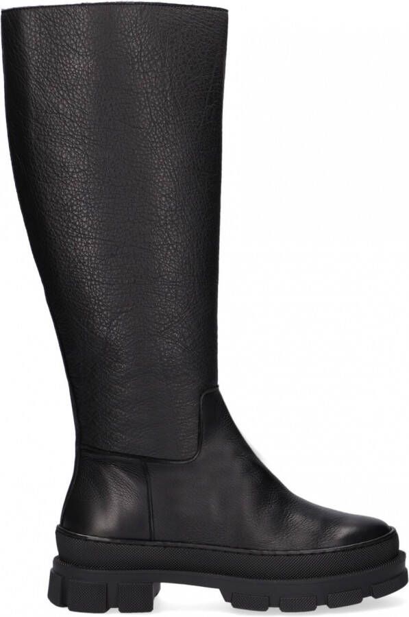 Tango | Romy welt new 7 a black leather high boot black sole