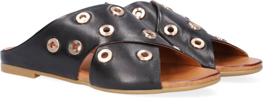 Tango Mila 3 Slippers Dames Zwart - Schoenen.nl