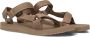 Teva Zwarte Original Universal Sandaal met Verstelbare Banden Black Dames - Thumbnail 1